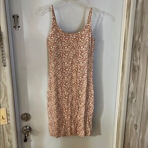 Brown Floral Women's Dress- NWT